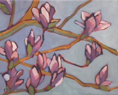 Magnolia Moment, 2022 by Catherine J Martzloff
