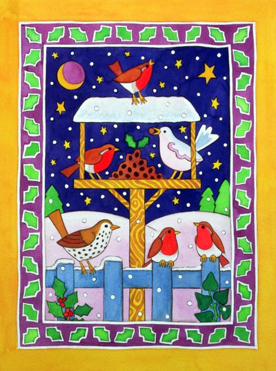 Christmas Feast for the Birds by Cathy Baxter