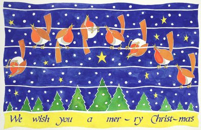 We Wish You A Merry Christmas by Cathy Baxter