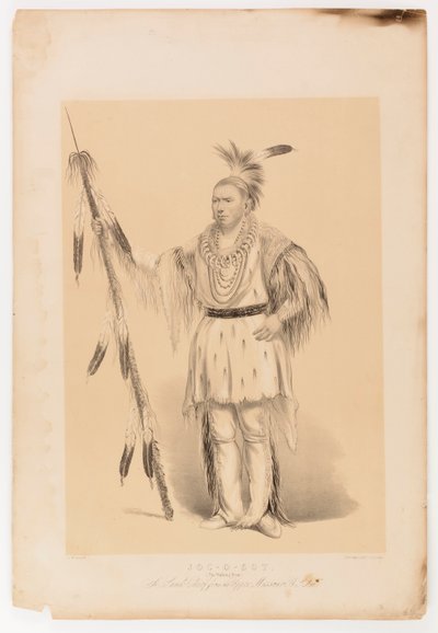 Joc-o-sot, the Walking Bear by Catlin, George