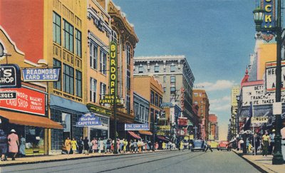 Fourth Ave., Looking North by Caufield and Shook