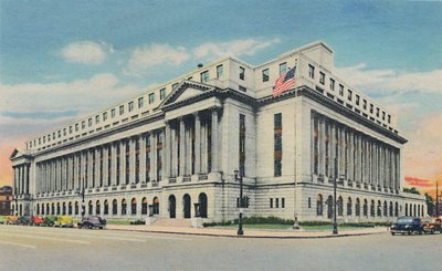 U.S. Post Office, 1942 by Caufield and Shook