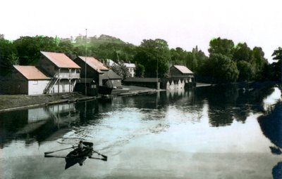 River and Boathouse, Burton-upon-Trent by Cavenders Ltd