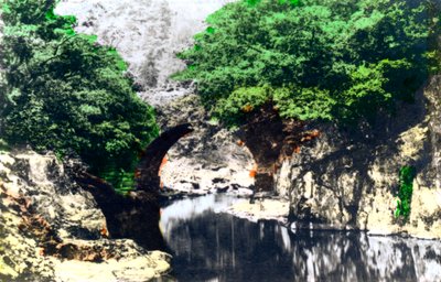 Roman bridge at Bettws-y-Coed, Gwynedd, 1926 by Cavenders Ltd