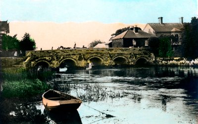 The Old Bridge, Christchurch, Dorset, 1926 by Cavenders Ltd