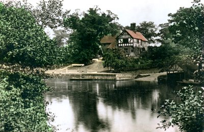 The River Dee at Chester, Cheshire, 1926 by Cavenders Ltd