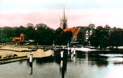 The River Thames at Marlow, Buckinghamshire, 1926 by Cavenders Ltd