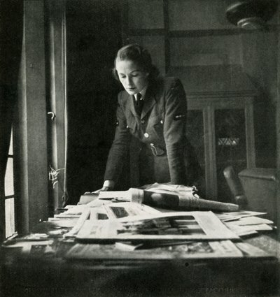 In The Reading Room by Cecil Beaton