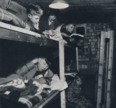 Schoolboys Dormitory by Cecil Beaton