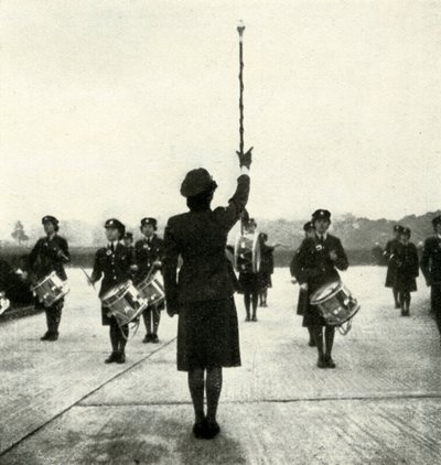 W.A.A.F. Band on Parade, c1943 by Cecil Beaton