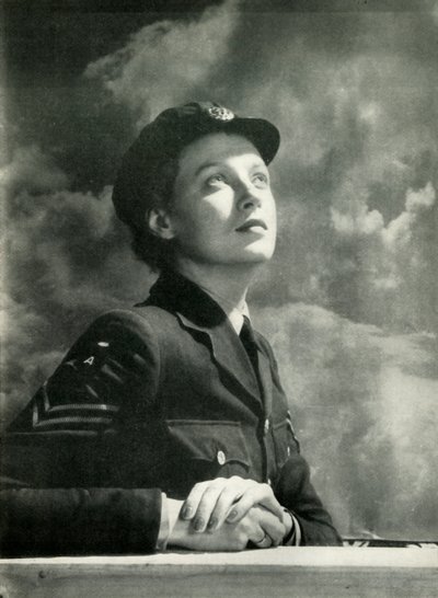 Watching the Battle by Cecil Beaton