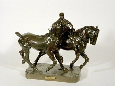 Pair of Draught Horses by Cecil Brown