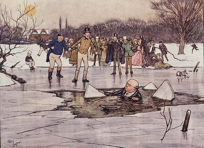The Broken Ice by Cecil Charles Windsor Aldin