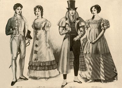 Clothing from 1824-1835 by Cecil W. Trout
