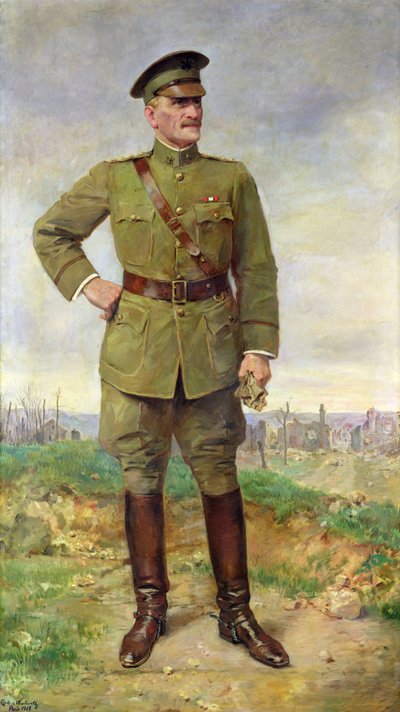 Marshal Pershing (1860-1948) by Cecile de Wentworth