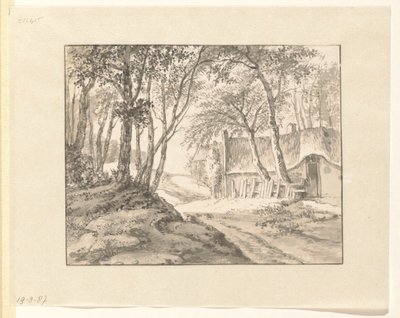 Farmhouse among Trees by Cecilia Barbiers (possibly)