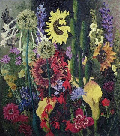 Garden Landscape No.2 by Cedric Morris