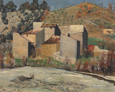 View of Ceret by Cedric Morris