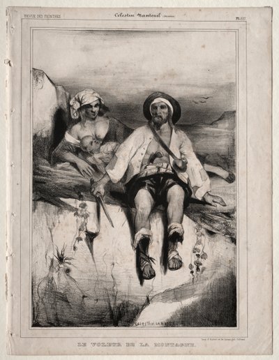 The Robber from the Mountain by Celestin Francois Nanteuil