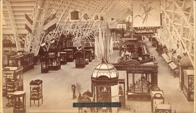 Agricultural Hall by Centennial Photographic Co.