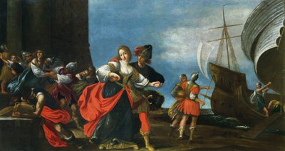 The Abduction of Helen of Troy by Cesare Dandini