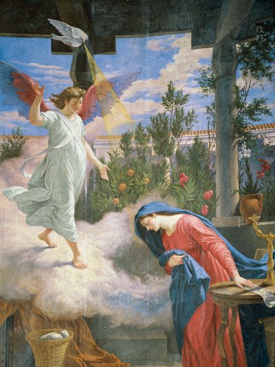 Annunciation by Cesare Mariani