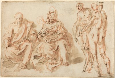 The Adoration of the Shepherds by Cesare Pollini
