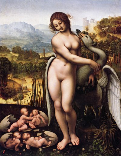 Leda and the Swan by Cesare da Sesto