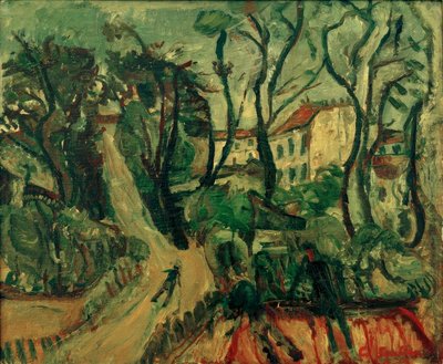 Landscape with Houses by Chaim Soutine