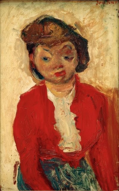 The Young Englishwoman by Chaim Soutine