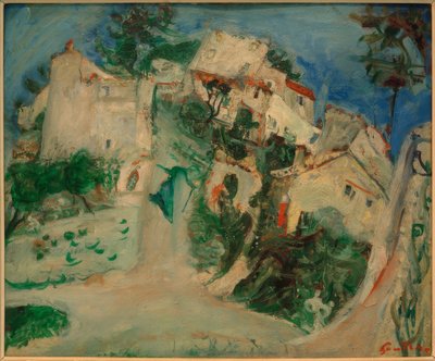 Landscape near Cagnes by Chaim Soutine