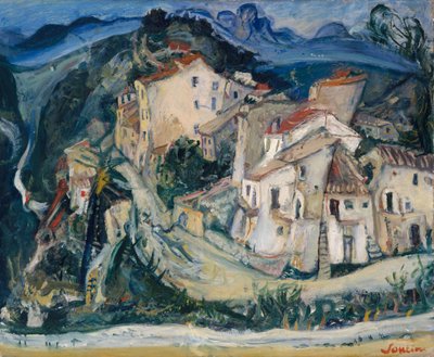 View of Cagnes by Chaim Soutine