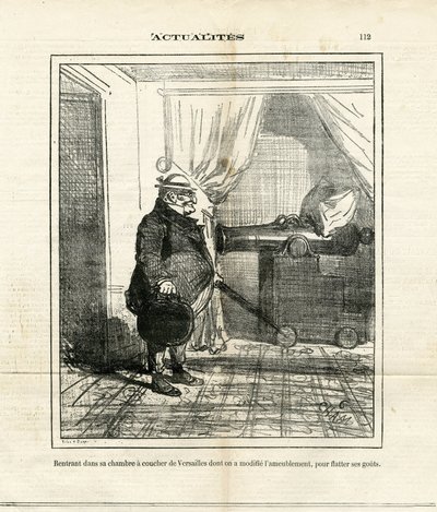 Illustration of Cham (1819-1879) in Le Charivari by Amédée de Noé