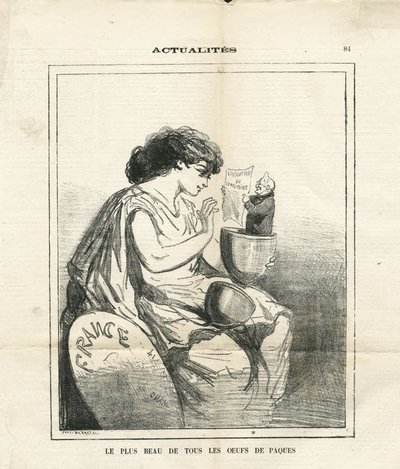 Illustration of Cham (1819-1879) in The Charivari by Amédée de Noé