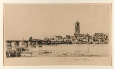 Deventer (Harbor Scene) by Charles A. Platt