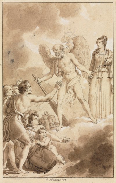 Allegory, 1818 by Charles Abraham Chasselat