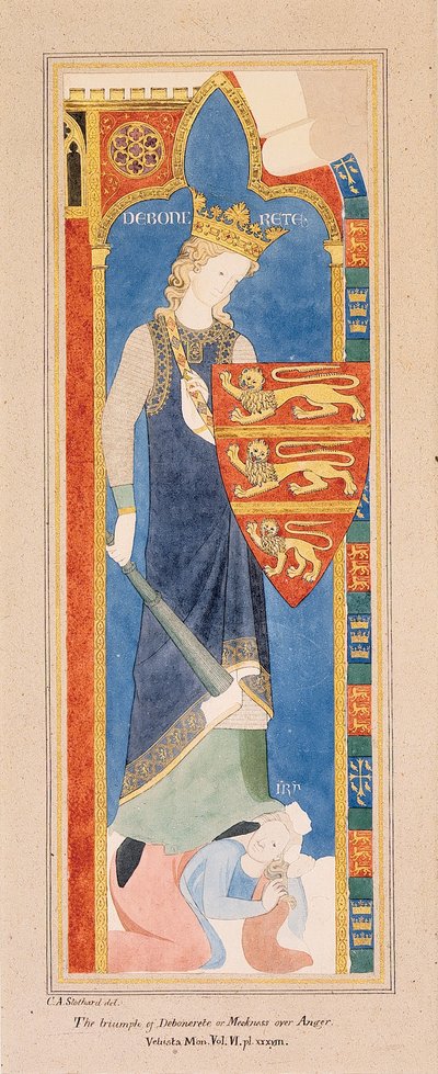 The Virtues Largesce and Debonerete by Charles Alfred Stothard