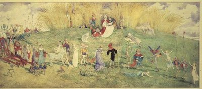 The Fairy Queen - A Procession by Charles Altamont Doyle