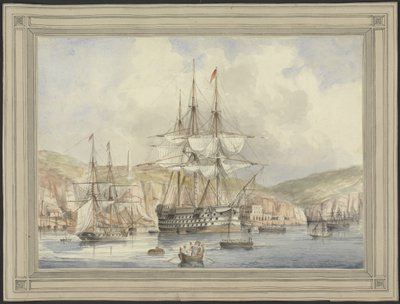 View at Malta by Charles Andrew Dyce