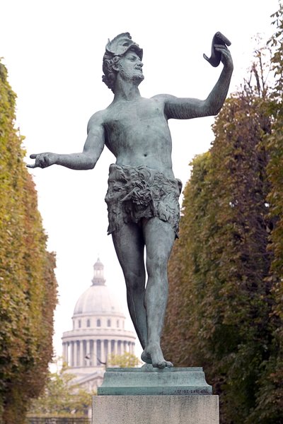 Ancient Greek actor by Charles Arthur Bourgeois