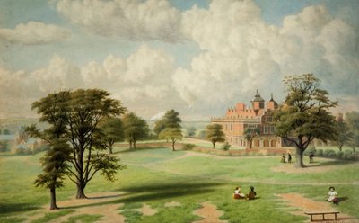 Aston Hall From The Park by Charles Ashmore