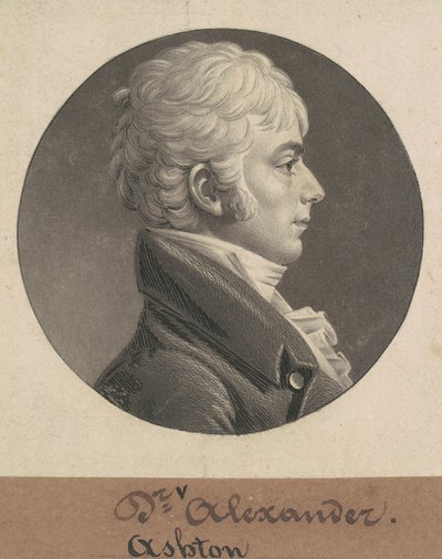 Ashton Alexander by Charles B. J. Févret de Saint Mémin