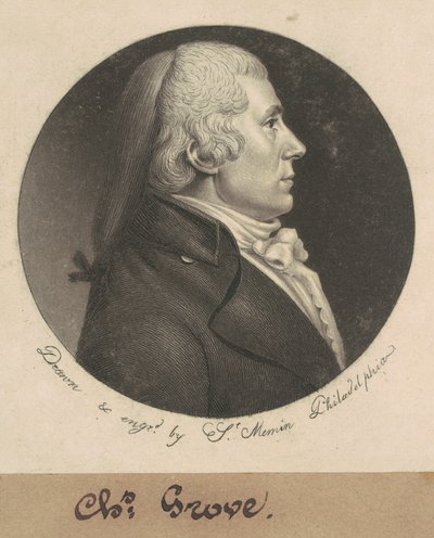 Charles Grove by Charles B. J. Févret de Saint Mémin