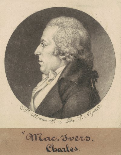 Charles McEvers by Charles B. J. Févret de Saint Mémin