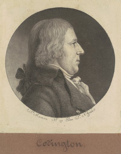 Coddington by Charles B. J. Févret de Saint Mémin