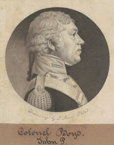 Colonel Boyd by Charles B. J. Févret de Saint Mémin