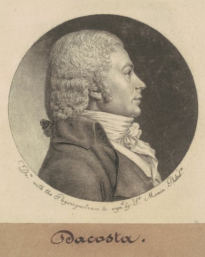 Dacosta by Charles B. J. Févret de Saint Mémin