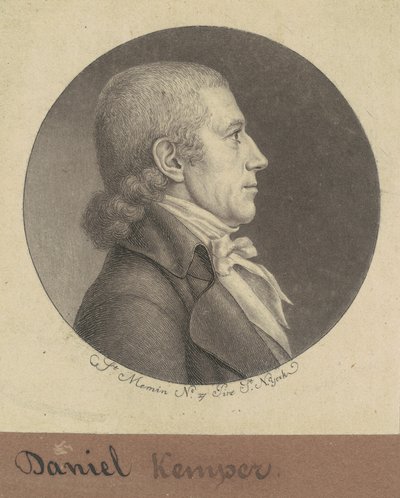 Daniel Kemper by Charles B. J. Févret de Saint Mémin