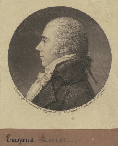 Eugene Lucet by Charles B. J. Févret de Saint Mémin