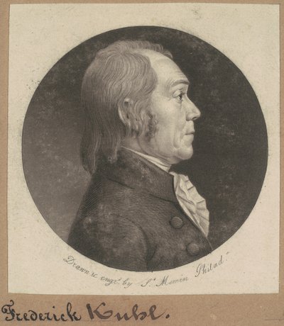 Frederick Kuhl by Charles B. J. Févret de Saint Mémin
